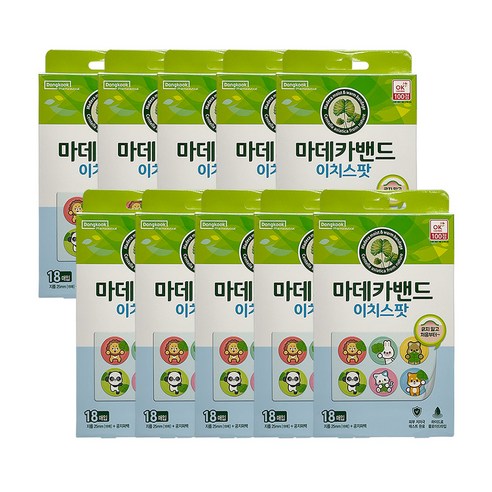 마데카밴드 이치스팟, 5개, 18매입