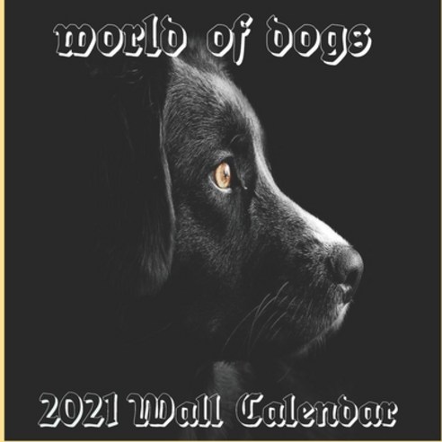Dog Calendar 2021: Dog calendar 2021 "8.5x8.5" Inch 16 Months JAN 2021 TO APR 2022 finished and Glossy Paperback, Independently Published, English, 9798582407980