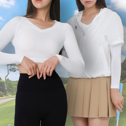 VAZO 여성골프웨어 반팔 카라티셔츠 골프복 15 머스트윈골프 여성이너웨어 냉감 볼레로 티셔츠 골프이너 자외선차단