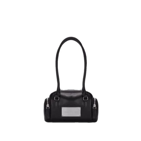 추천제품 마땡킴 ZIPPER LEATHER SQUARE BAG IN BLACK