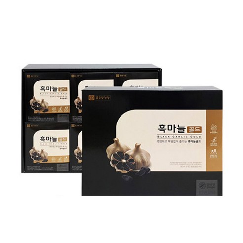 종근당 건강 흑마늘 골드 60포, 80ml, 1세트