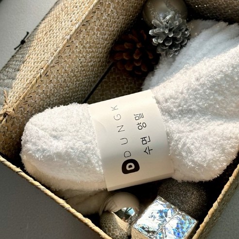 포근한 겨울밤을 위한 따뜻한 선택, 뚱크 보온 수면 양말