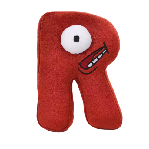 로블록스 알파벳로어 인형, 21cm, R
