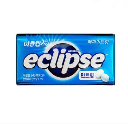 이클립스 페퍼민트, 34g, 3개