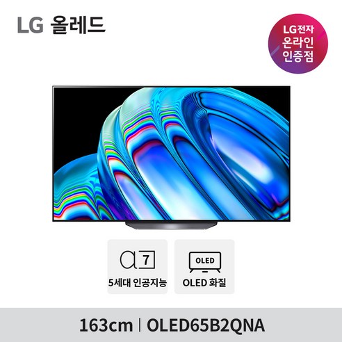 oled65b2qna  LG 올레드 OLED TV OLED65B2QNA 163cm, 벽걸이형