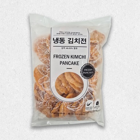 글로벌 냉동김치전 1kg, 1개, 1kg