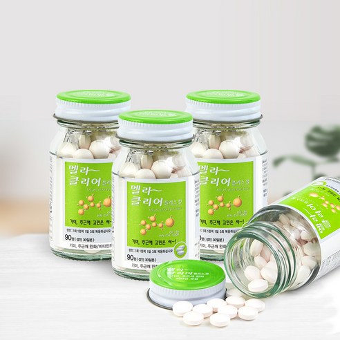 멜라클리어 플러스정 90정, 1개