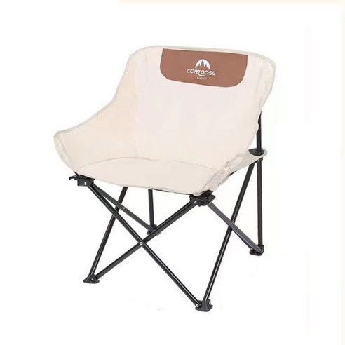 캠핑용품 아웃도어 접의자 캠핑의자 낚시의자, 1개, 흰색