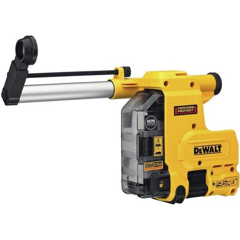 디월트1-1/8인치 SDS 플러스 해머용 DEWALT 온보드 로터리 해머 집진기(DWH304DH), 1개