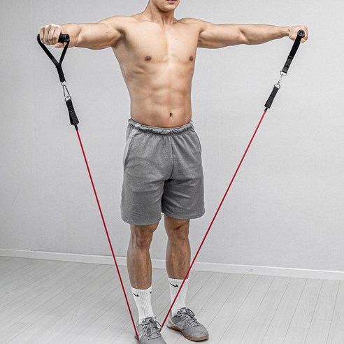 아이언빅 라텍스 튜빙밴드: 집에서 편안하게 전신 鍛鍊