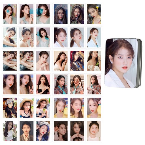 아이유 이지은 굿즈 아이유 포카 엘범 LOVE POEM 굿즈 36장 포토카드+틴게이스 3종 세트 모음, 시리즈2