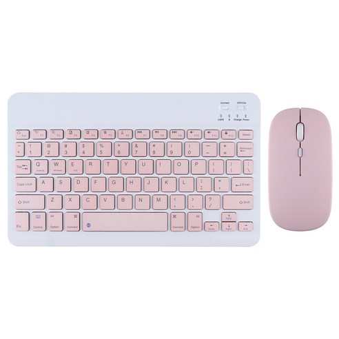 [시요] 10 인치 블루투스 무선 키보드 및 마우스 iPad 에어 프로 Xiaomi 삼성 화웨이 Matepad 전화 태블릿 안드로이드 IOS 태블릿, 은, 하나, 하나