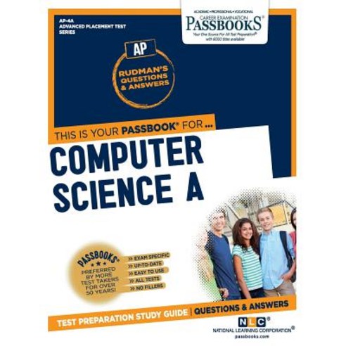 (영문도서) Computer Science a (Ap-4a): Passbooks Study Guide Paperback, English, 9781731862402