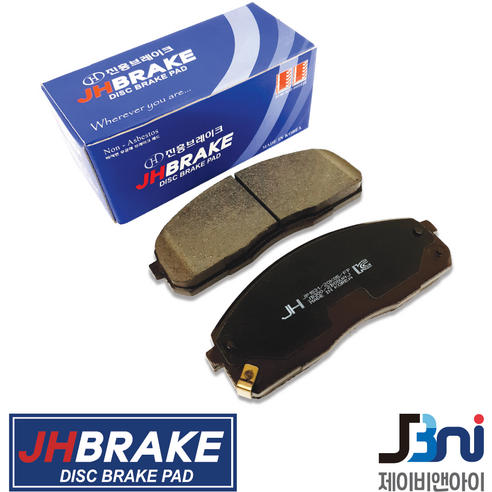 JHBRAKE 포터2 봉고3 브레이크패드(앞) JP1031