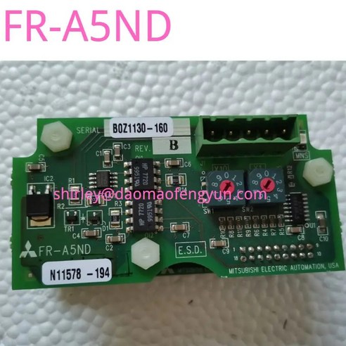 FR-A5ND-04 N5NDT-B 주파수 변환기 통신 보드 모듈 분해 VC2C186A020G51, 01 FR-A5ND