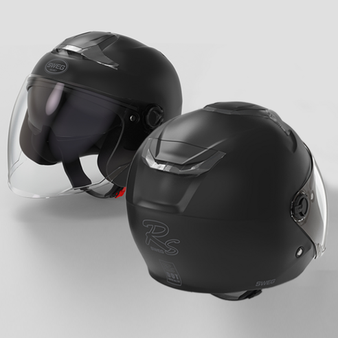 가볍고 안전하며 편안한 스웨그 RS10 오토바이 헬멧으로 안전한 승차를 경험하세요.