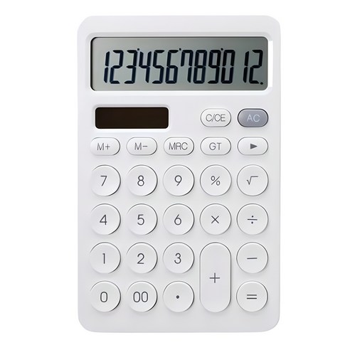 모닝글로리 비움 핸디 계산기 ECD-704, 화이트, 1개