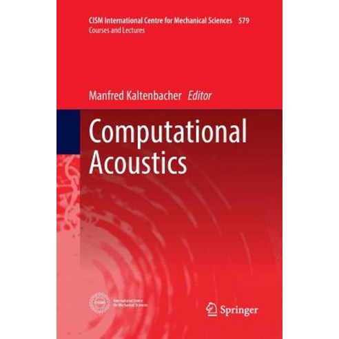 Computational Acoustics Paperback, Springer