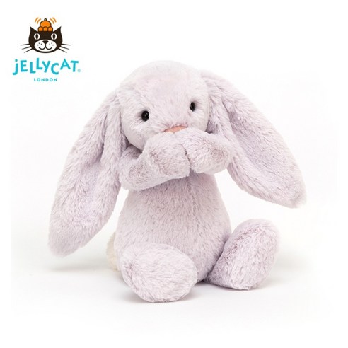 젤리캣 런던 수줍은 라벤더 토끼 인형 Bashful Lavender Bunny, 36cm (L)