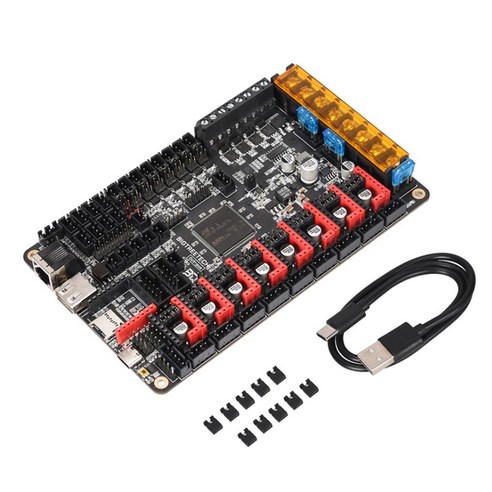Xzante BIGTREETECH BTT Octopus V1.1 32 비트 마더 보드 3D 프린터 부품 VS Spider V1.0 SKR V1.4 Turbo Ender 3 V2, 검은 색