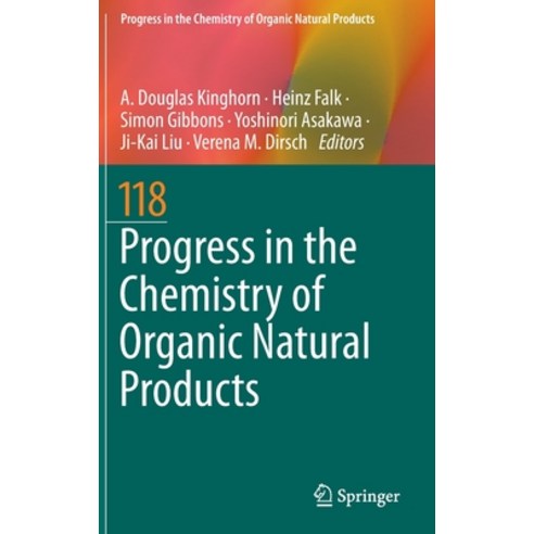 (영문도서) Progress in the Chemistry of Organic Natural Products 118 Hardcover, Springer, English, 9783030920296