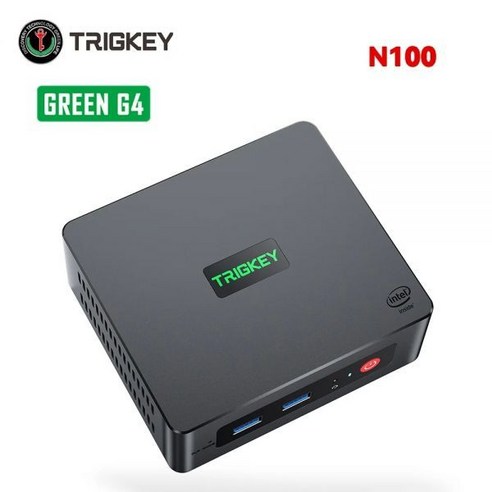 TRIGKEY 인텔 알더 레이크 N100 미니 PC 게이머 컴퓨터 DDR4 8GB 256G, CHINA, N100 16GB 500GB