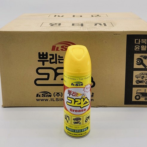일신제약 그리스 뿌리음 420ml, 5개 다이소윤활제 일신제약 그리스 뿌리음 420ml, 5개 다이소윤활제