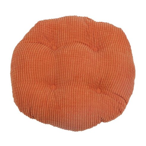연약한 침대 소파에 의하여 덧대지는 방석 튼튼한 의자 패드 폴리에스테 11.8 인치, 오렌지, 폴리 에스터