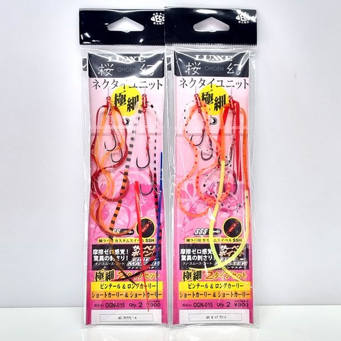 가마가츠 앵환 극세 넥타이 유닛 타이라바 스커트 참돔채비, 3. 클리어 어필, 1개