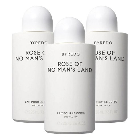 바이레도 바디 로션 로즈 오브 노 맨스 랜드, 3개, 225ml