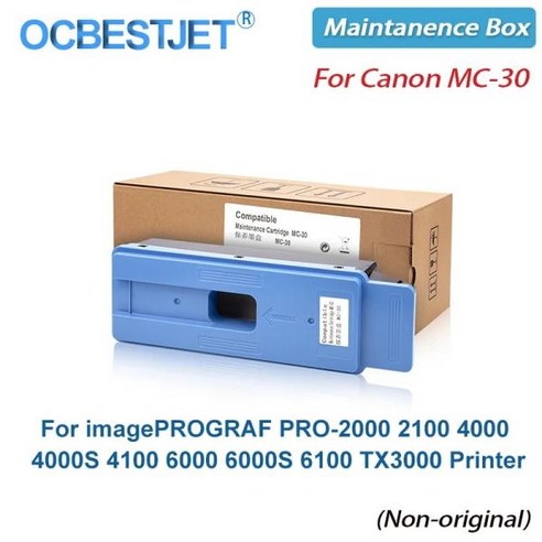 MC-30 캐논 카트리지 imagePROGRAF PRO-2000 2100 4000 TX3000 프린터용, 한개옵션0