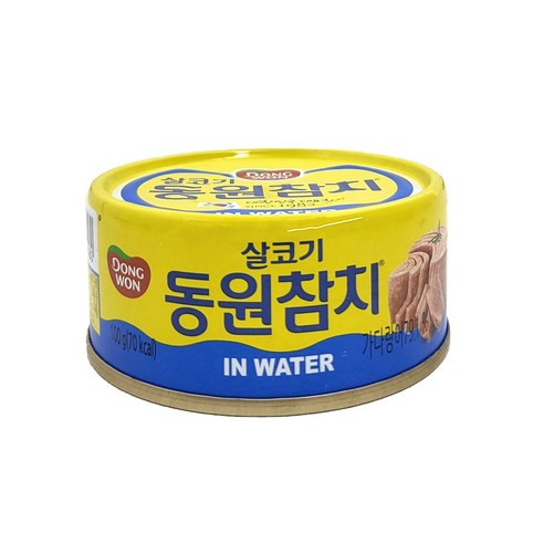 동원참치 살코기 인 워터, 100g, 46개