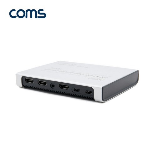 C타입 듀얼 HDMI 캡쳐보드 2개의 영상 출력 녹화 듀얼 스크린 4K, SSCV968