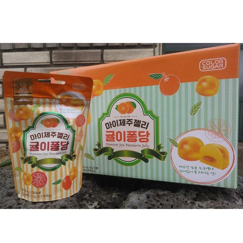 마이제주젤리 귤이퐁당, 400g, 1개