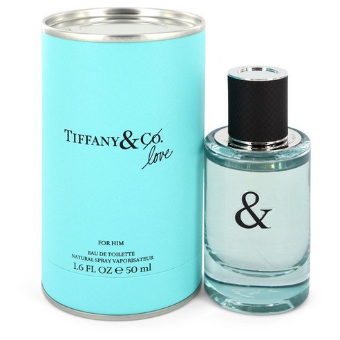 Tiffany & Co. 1 연예인 향수 티파니 러브 포 히엠 오 드 뚜왈렛 쾰른 스플래시 향 .16oz 미니 박스, 5ml, 1개