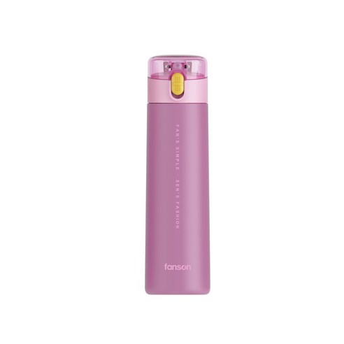 보보룸 슬라이딩 원터치 빨대 텀블러, 공주 보라색, 270ml