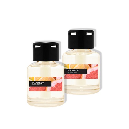 더허브샵 차량용 방향제 디퓨저 70ml, 자몽, 2세트