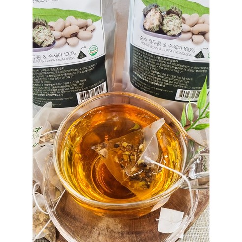 꽉 막힌 코, 답답한 목에 청량한 숨결을! 라이프팜 작두콩 수세미 차로 건강하게!