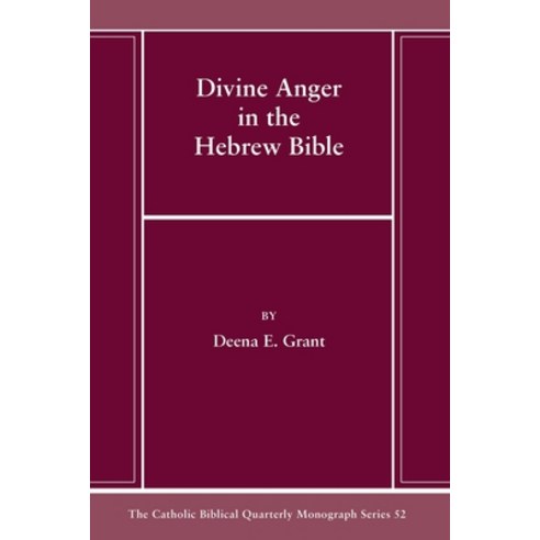 (영문도서) Divine Anger in the Hebrew Bible Paperback, Pickwick Publications, English, 9781666787399