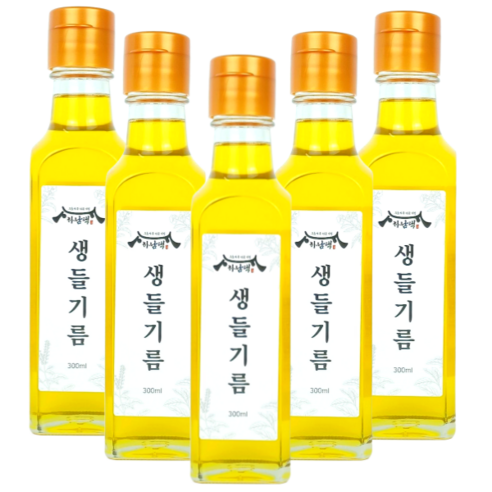 하남댁 저온압착 생들기름 냉압착 들기름