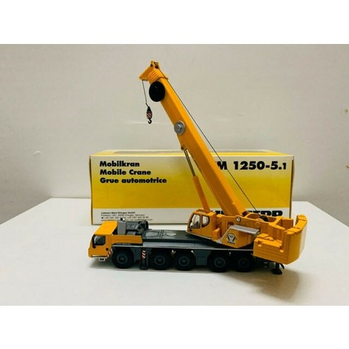 중장비 모형 다이캐스트 tonkin 레플리카 187 liebherr ltm 1250