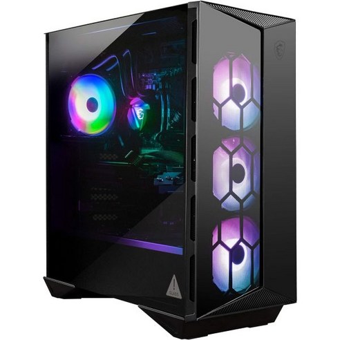 MSI 이지스 RS타워 게이밍 데스크톱 인텔 코어 i710700K 지포스 RTX 3080 16GB 메모리 1TB SSD 2TB HDD WiFi 6 리퀴드 쿨링 USB TypeC, 1개