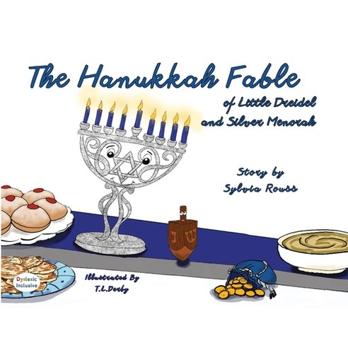 (영문도서) The Hanukkah Fable of Little Dreidel and Silver Menorah Paperback, Maclaren-Cochrane Publishing, English, 9781643722962