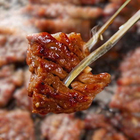 소담소담 국내산 양념돼지갈비 구이용 우대갈비간장맛, 1개, 800g