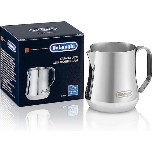 De’Longhi 스테인리스 우유 거품 피처 350ml (DLSC0) 스타벅스피쳐