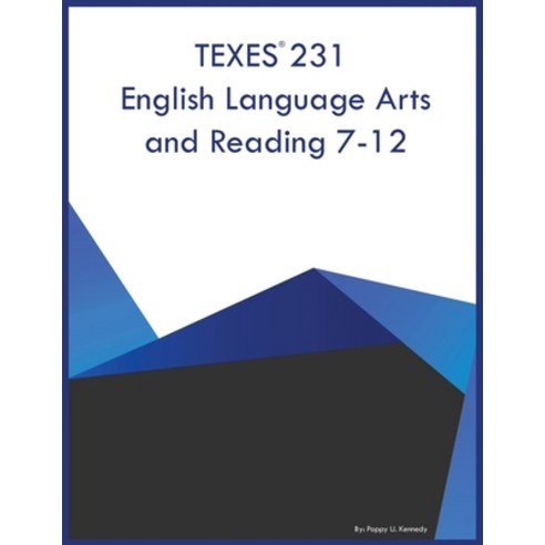 (영문도서) TEXES 231 English Language Arts and Reading 7-12 Paperback, English Language Arts Learning, 9798868905667