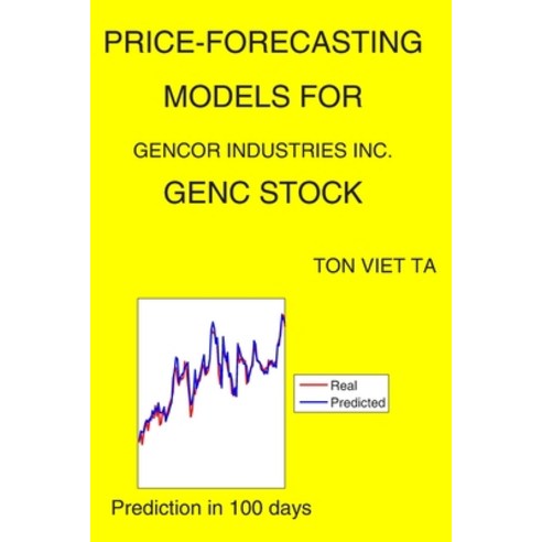 Price-Forecasting Models for Gencor Industries Inc. GENC Stock Paperback, Independently Published