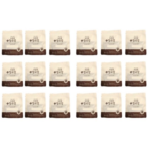 깊은 맛과 건강을 담은 김명숙 장인 생청국장: 18일간의 발효, 60g의 감동 김명숙청국장