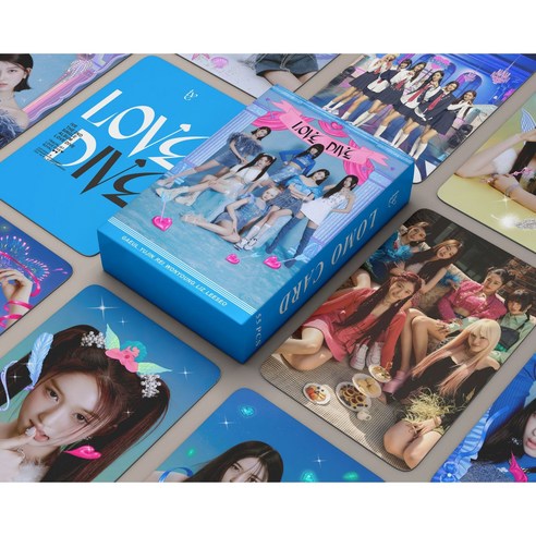 ive 포카 포토카드 굿즈 55장 포토앨범, VE21