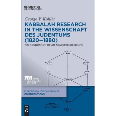 Kabbalah Research in the Wissenschaft Des Judentums (1820-1880): The Foundation of an Academic Disci... Hardcover, Walter de Gruyter, English, 9783110620375